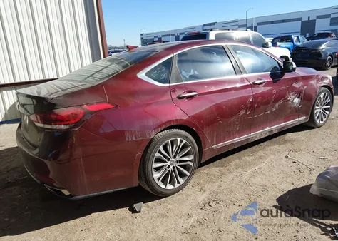 2015 Hyundai Genesis 3.8 из США, поврежденный, VIN KMHGN4JE1FU043891
